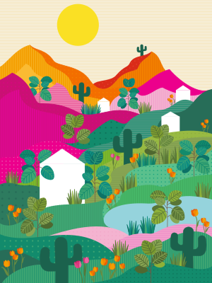 illustration paysage 